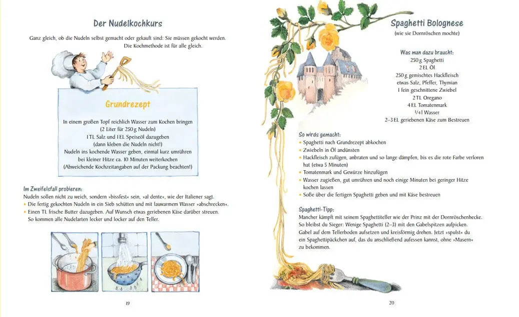 Mein Märchenkochbuch - Traumhafte Rezepte für kleine Hexen, große Zauberer und Küchenzwerge Anaconda Verlag