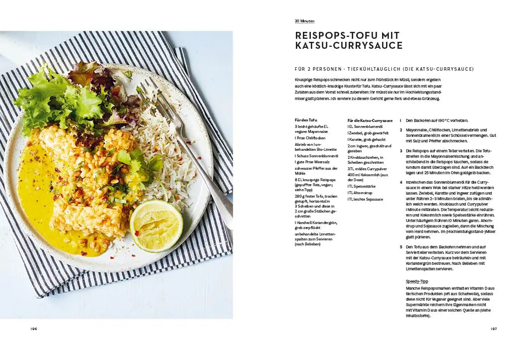 Easy Speedy Vegan: Die besten 10-, 20- und 30-Minuten-Rezepte - Das schnellste vegane Kochbuch - Einfache Zutaten, unkomplizierte Zubereitung. Perfekt für vegane Anfänger und Profis.