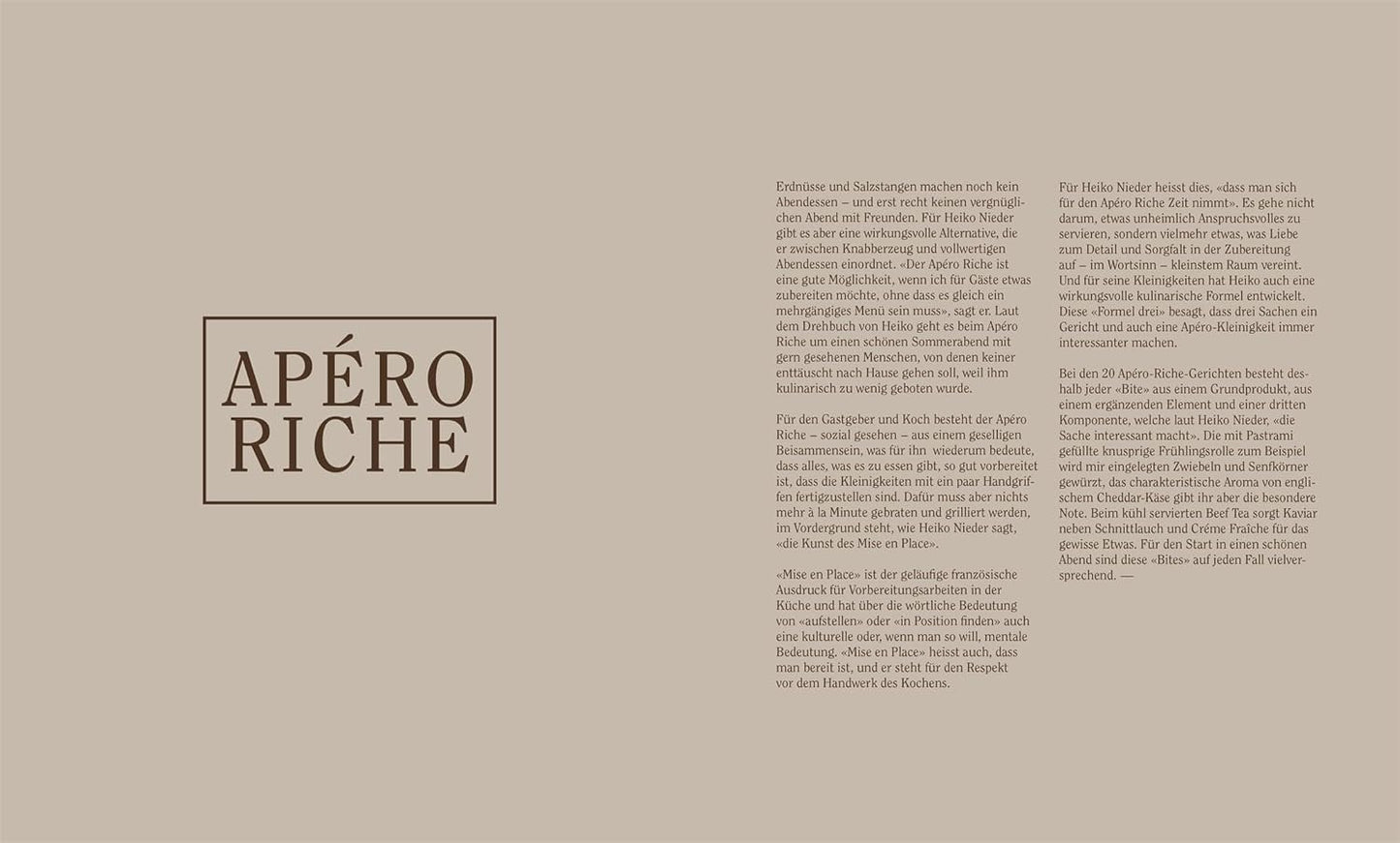 Private Dining, Heiko Nieder - Sterneküche für Daheim. Über 70 genussvolle Rezepte für einen gelungenen Abend vom 2-Sterne-Koch