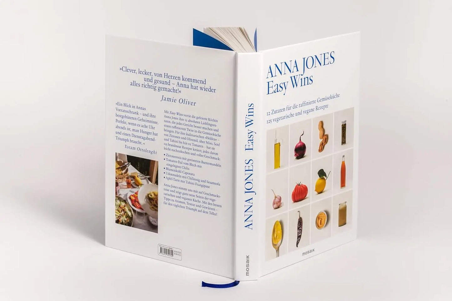 Easy Wins: 12 Zutaten für die raffinierte Gemüseküche - 125 vegetarische und vegane Rezepte - Ausgezeichnet mit dem Deutschen Kochbuchpreis Gold Mosaik