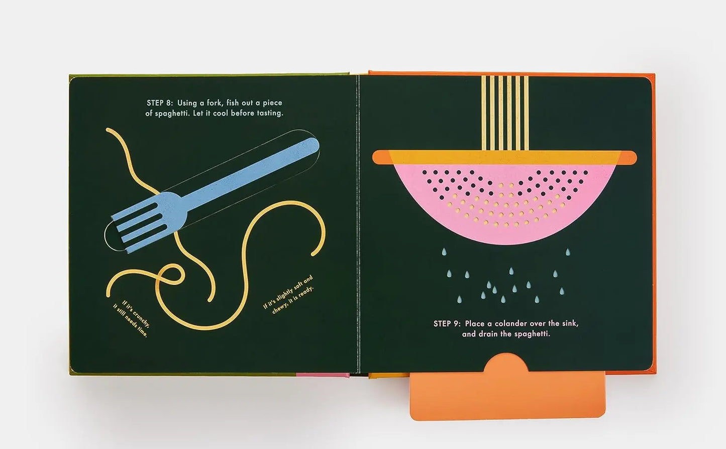 Spaghetti!: An Interactive Recipe Book (2023) Cook In A Book: An Interactive Recipe Book Phaidon