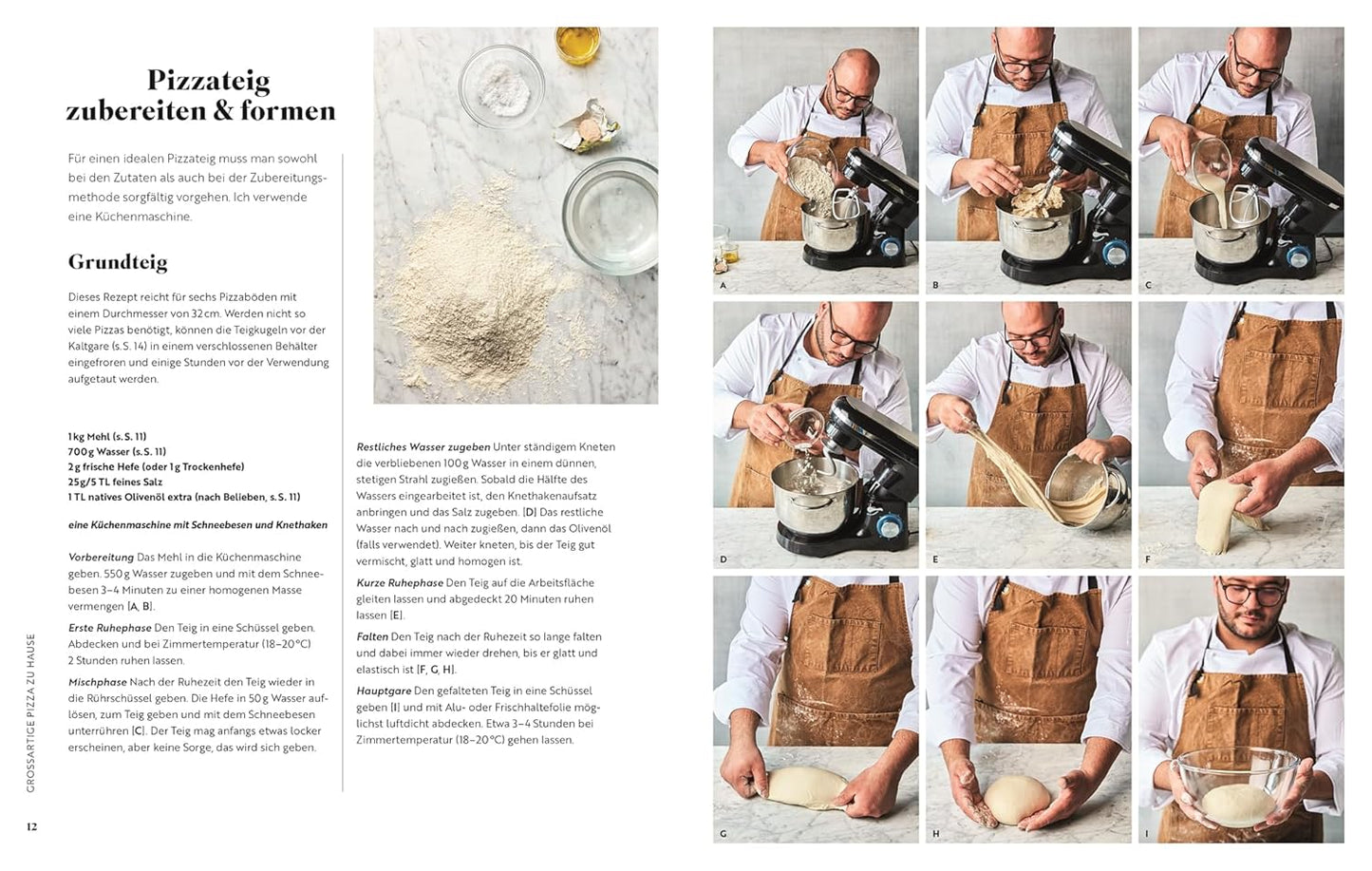 Pizza Napoli-Style, Fluffiger Teig, saisonale Variationen, Antipasti & Dolci für den perfekten Pizzaabend. Über 65 köstliche Rezepte von Europas bestem Pizzabäcker