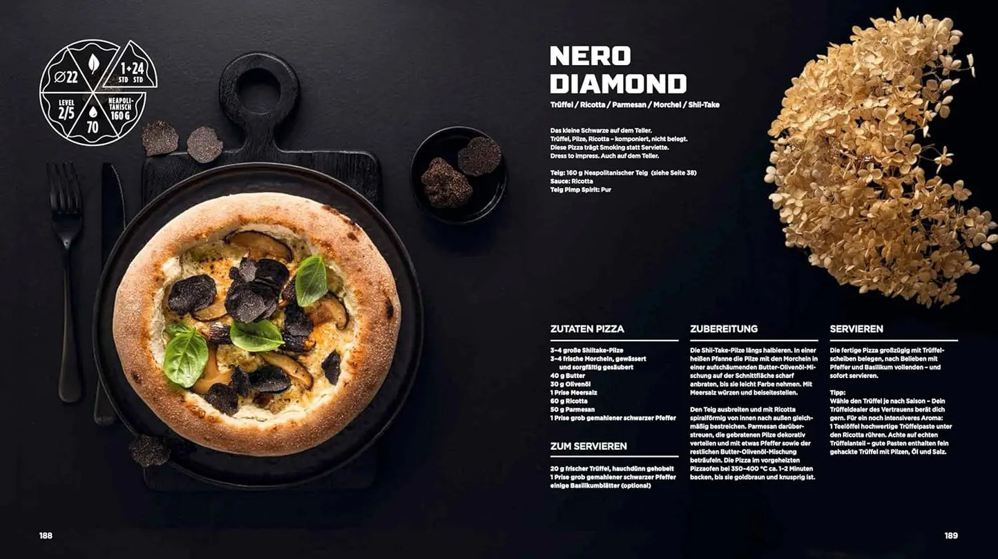 In Pizza we crust: Die Welt is(s)t eine Scheibe - Von klassischen Teigen über ausgefallene Soßen und Toppings bis hin zu vollkommen neuen Geschmackskombinationen Callwey