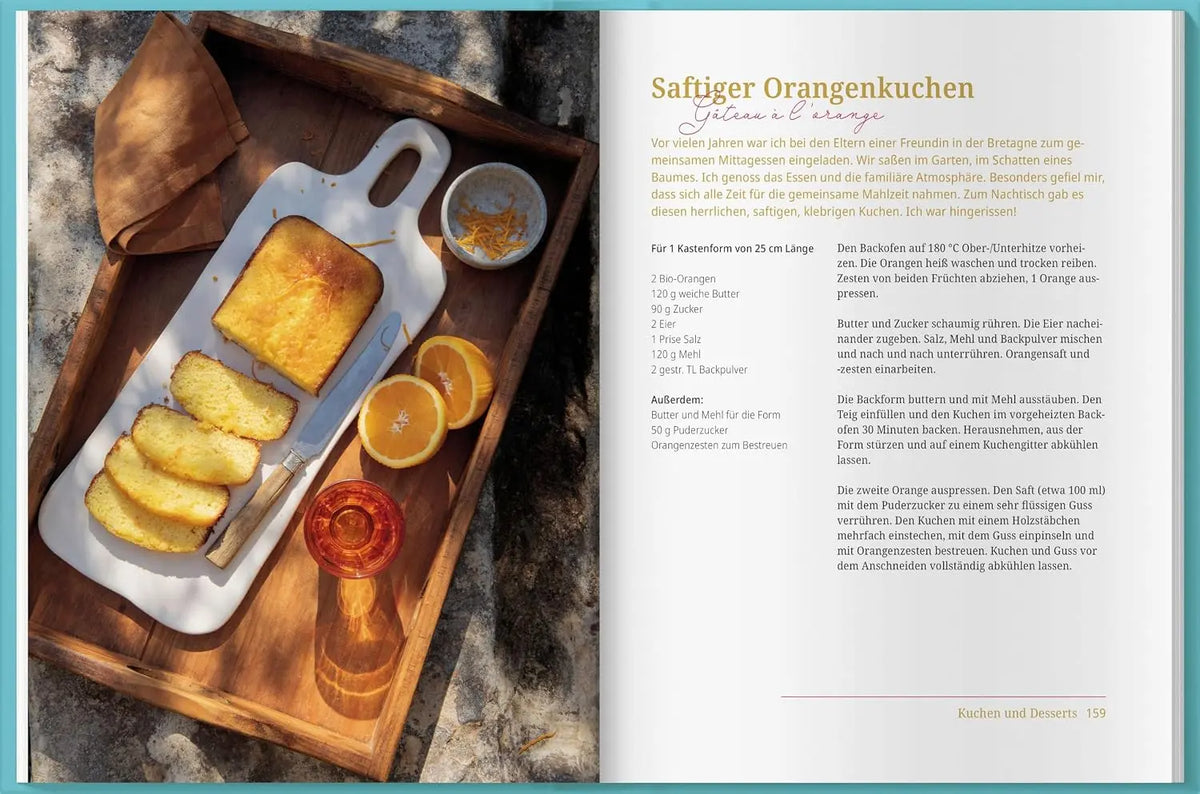 So schmeckt Frankreich: Ein Fest der kleinen Genüsse. Gemeinsam französisch genießen – von Salade Niçoise über Quiche Lorraine bis Zitronentarte & Clafoutis. Ideal für Buffets & Gartenpartys