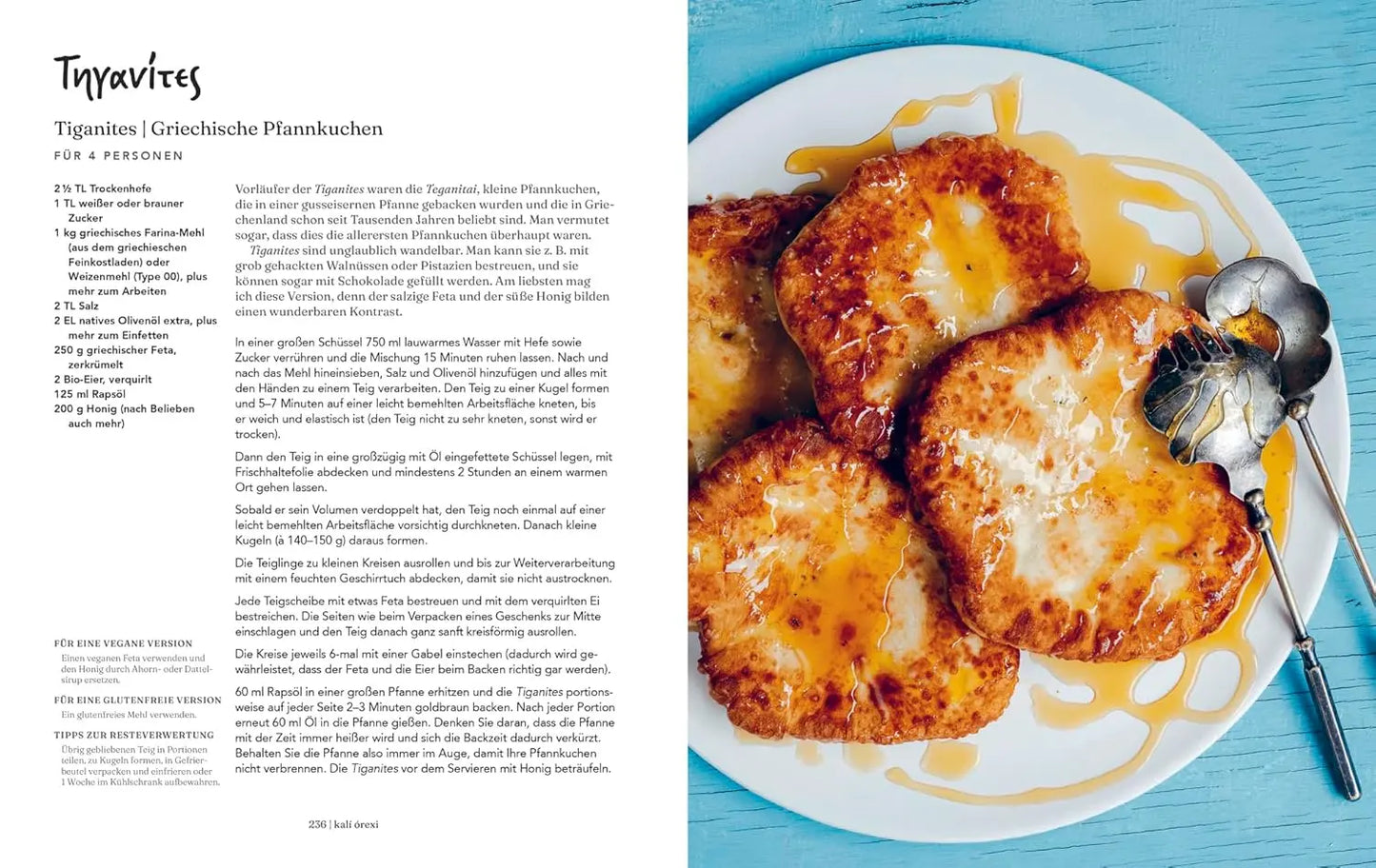 kalí órexi - Deutscher Kochbuchpreis 2024 GOLD - Griechische Familienrezepte Vegetarisch und Vegan-Authentische Genüsse aus der Mittelmeer-Küche-Traditionelle Aromen neu interpretiert! Ars Vivendi