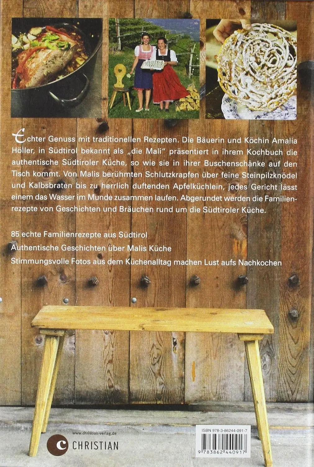 Echt Südtirol - 85 Rezepte aus der Bergbauernküche Christian Verlag