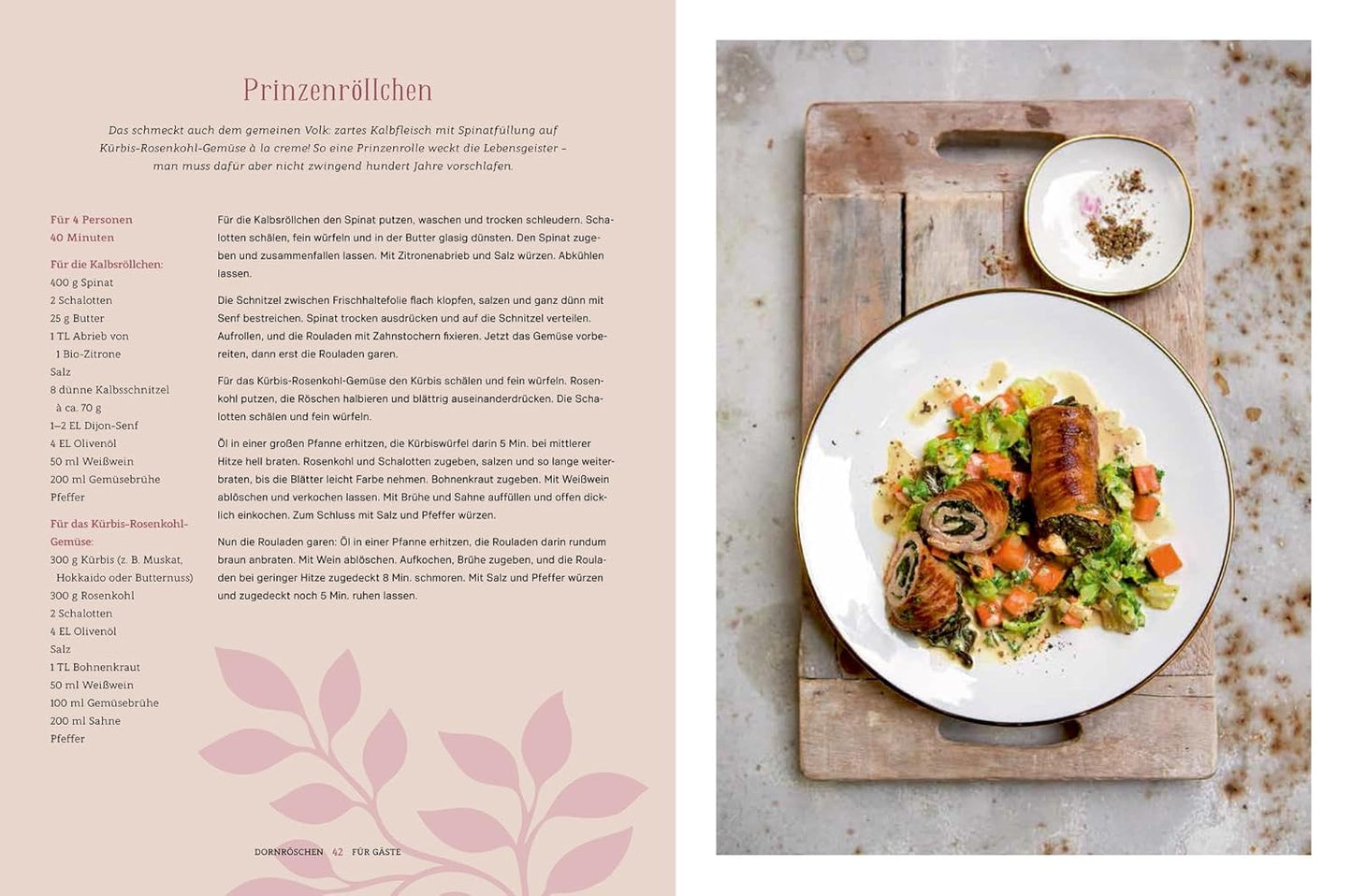 Meine Märchenküche: Ein Koch- und Lesebuch der besonderen Art mit 60 märchenhaften Rezepten: Klassiker der deutschen Küche und Märchen der Brüder Grimm neu interpretiert