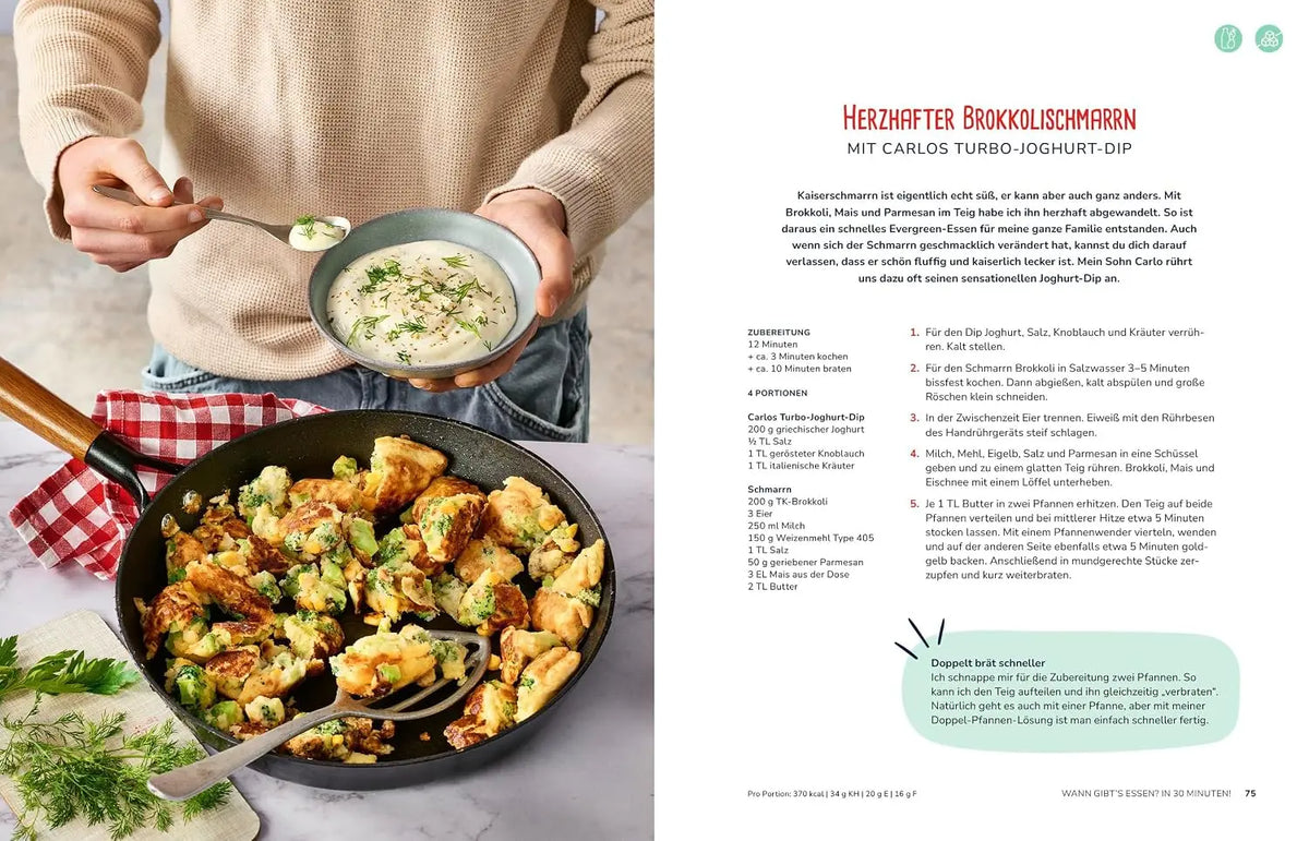 Das gibt’s jetzt öfter! Neue Rezepte für jeden Geschmack – ausgewogen und schnell auf dem Tisch – Das große Kochbuch zum beliebten Foodblog „Familienkost“