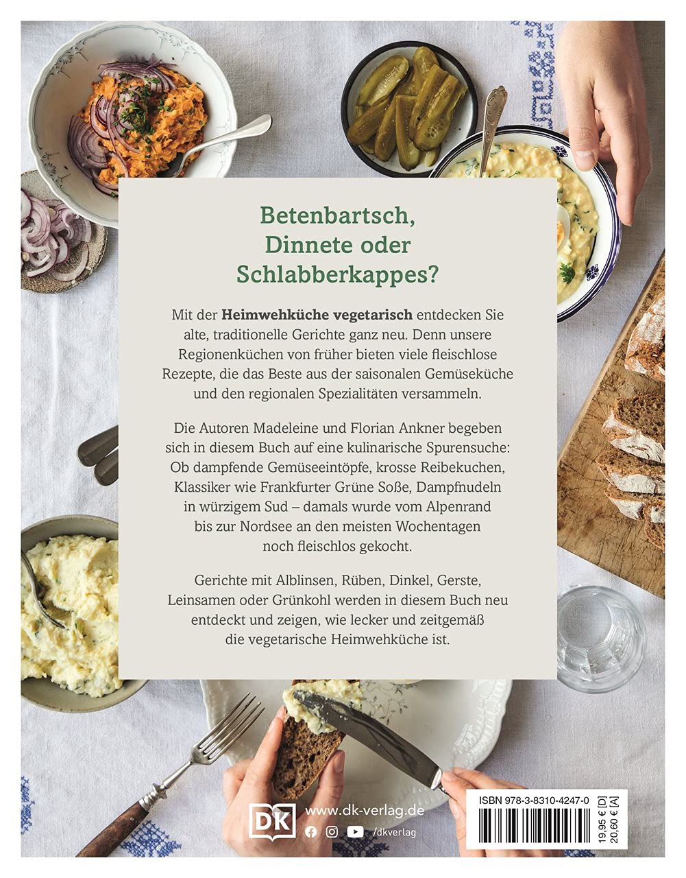 Heimwehküche vegetarisch: Klassiker von damals für heute