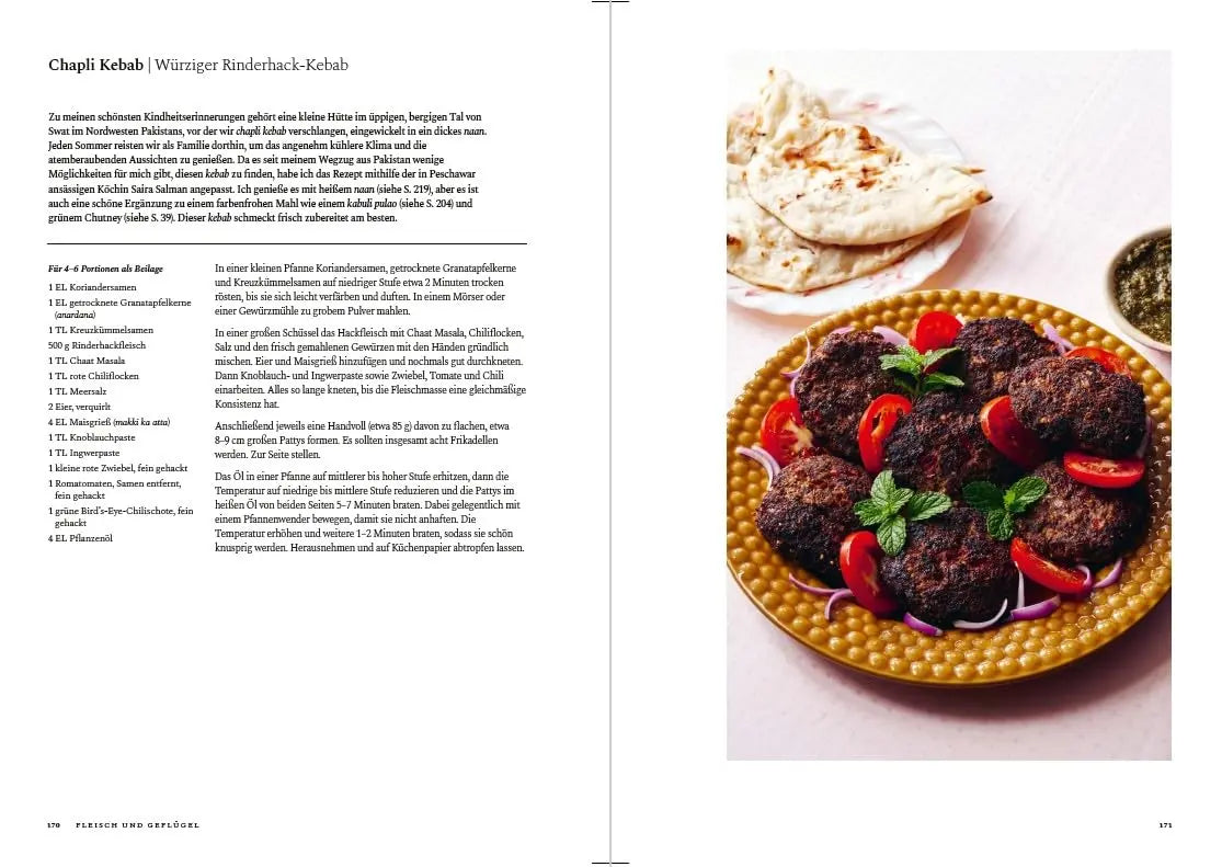 Pakistan - Pakistanisches Kochbuch – Eine kulinarische Reise mit über 100 authentischen Rezepten: Aromen, Gewürze & Geschichten aus der traditionellen Küche Pakistans: Das Kochbuch Ars Vivendi