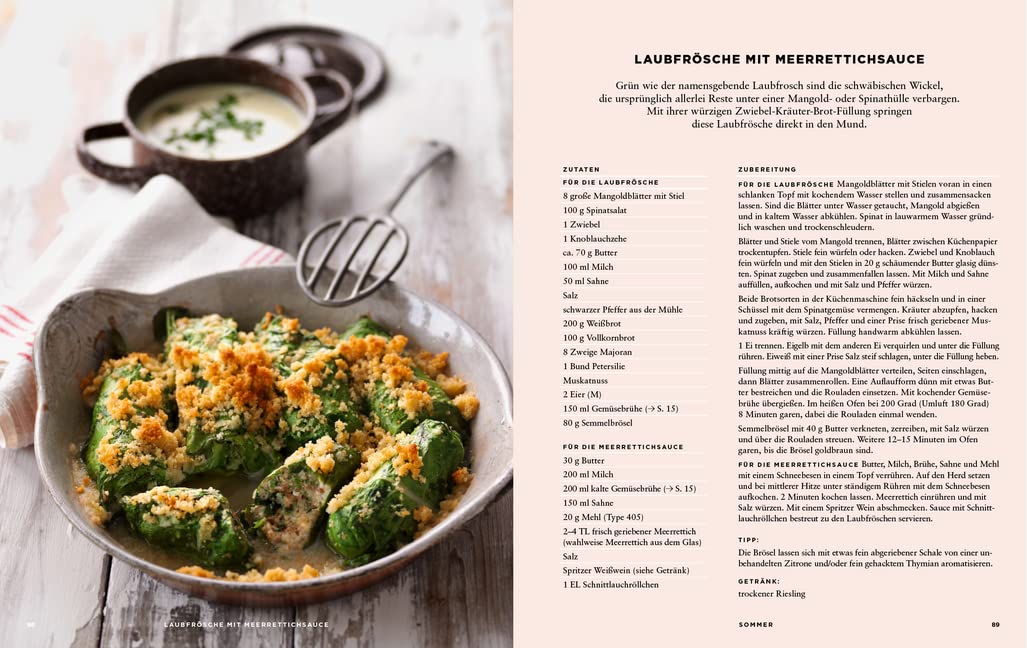 Entdecke die Vielfalt der deutschen Gemüseküche mit "Deutschland vegetarisch" - Traditionelle Rezepte ohne Fleisch und Fisch, die begeistern und glücklich machen!" (Vegetarische Länderküche)