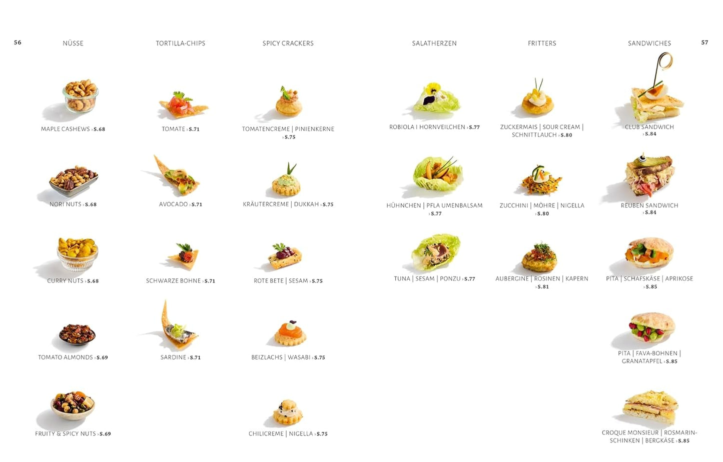 Fingerfood: Über 200 Profirezepte für alle Anlässe. Rezepte und Ideen aus der Spitzengastronomie Matthaes Verlag
