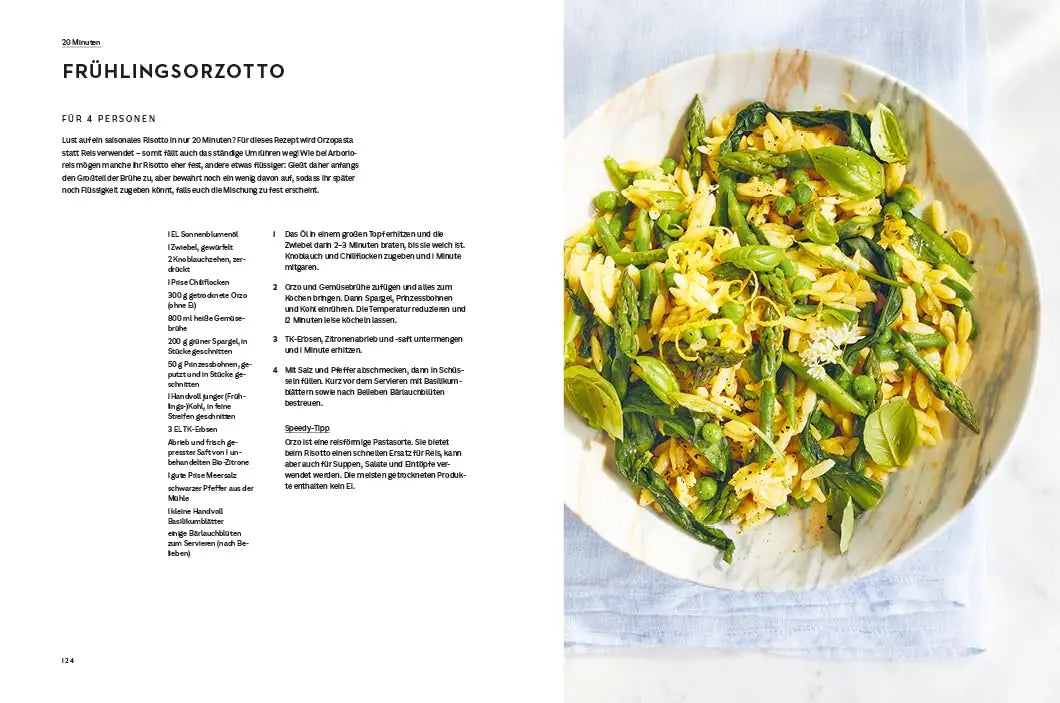 Easy Speedy Vegan: Die besten 10-, 20- und 30-Minuten-Rezepte - Das schnellste vegane Kochbuch - Einfache Zutaten, unkomplizierte Zubereitung. Perfekt für vegane Anfänger und Profis.