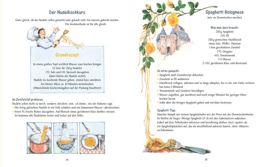 Mein Märchenkochbuch - Traumhafte Rezepte für kleine Hexen, große Zauberer und Küchenzwerge