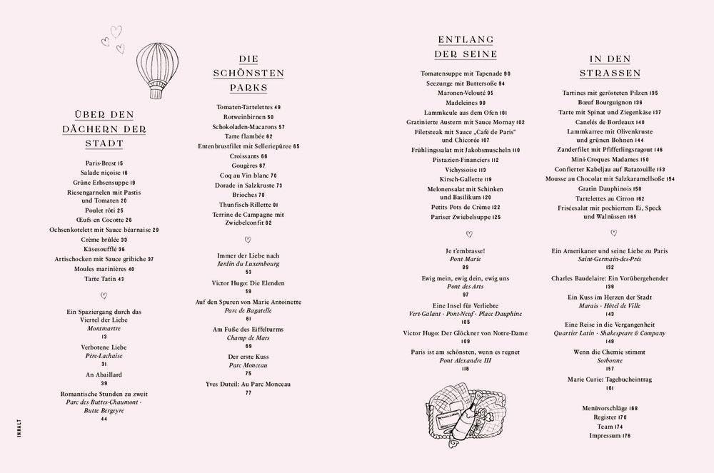 Verliebt in Paris - Rezepte & Geschichten