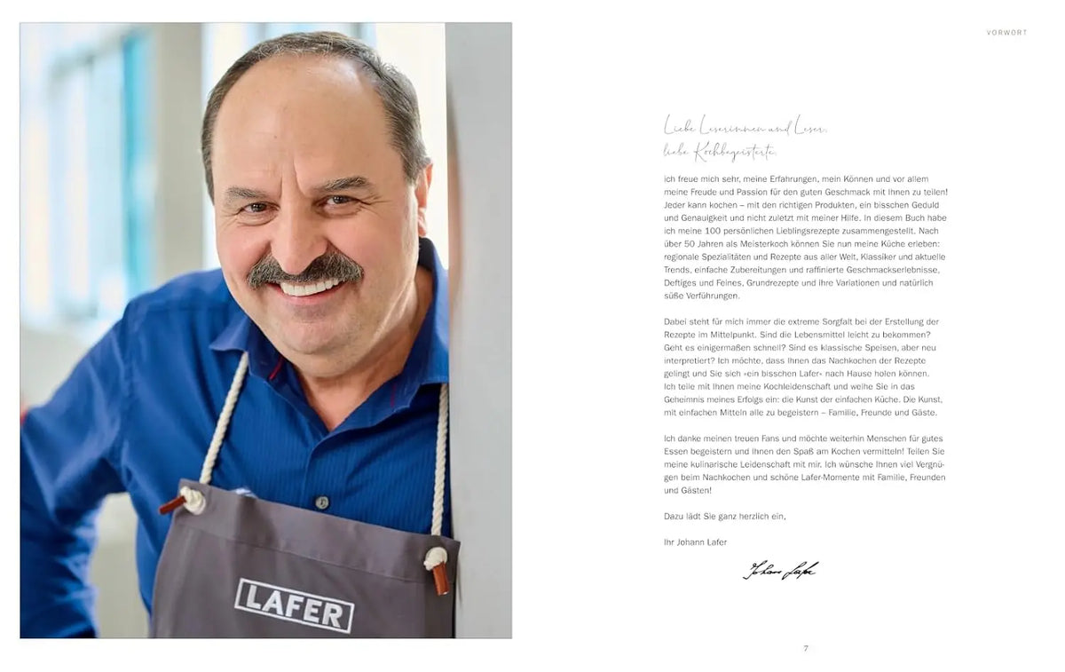 L wie Lafer: 100 Lieblingsrezepte | Klassiker & Spezialitäten vom Sternekoch mit Schritt-für-Schritt-Anleitung zum einfachen Nachkochen