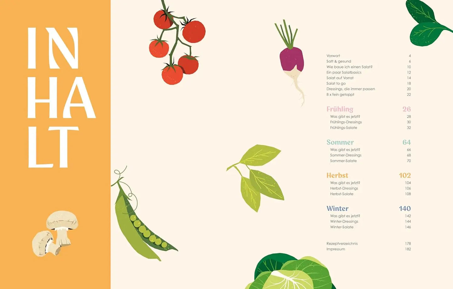 Salate: 64 Salate zum Sattessen für jede Jahreszeit. Extra: vielseitigen Dressings und Toppings ZS - ein Verlag der Edel Verlagsgruppe