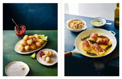 Fisch: Fisch & Meeresfrüchte richtig zubereiten: Das Grundlagenkochbuch mit 80 Rezepten – Techniken, Warenkunde & nachhaltiger Genuss vom Alltag bis ... Anlass: Grundlagen - Zubereitung - Rezepte