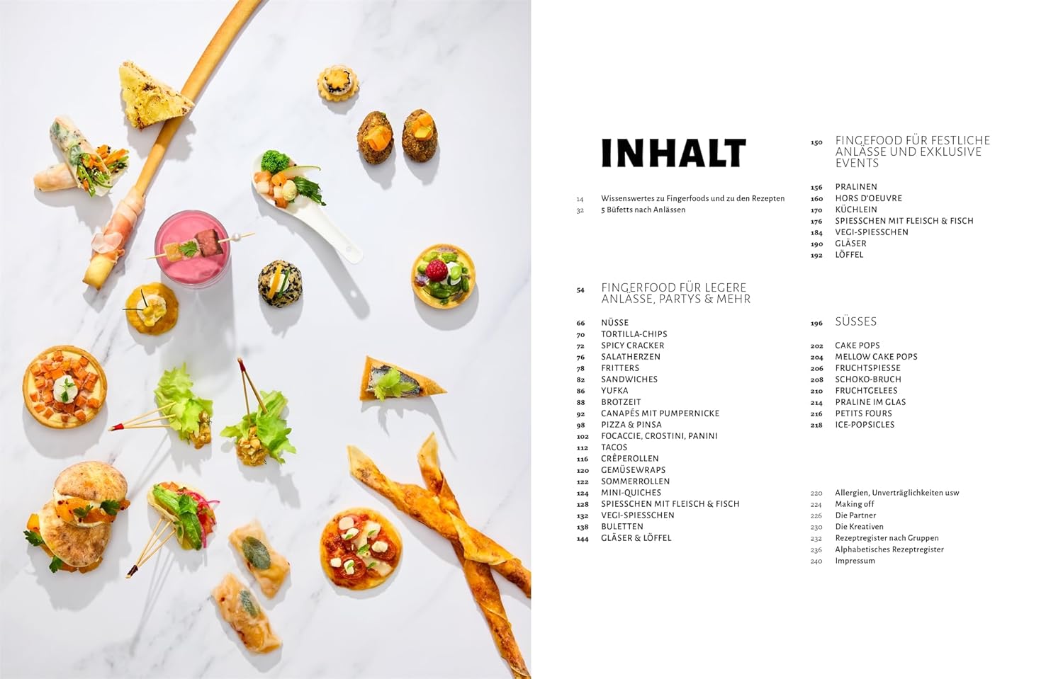 Fingerfood: Über 200 Profirezepte für alle Anlässe. Rezepte und Ideen aus der Spitzengastronomie Matthaes Verlag