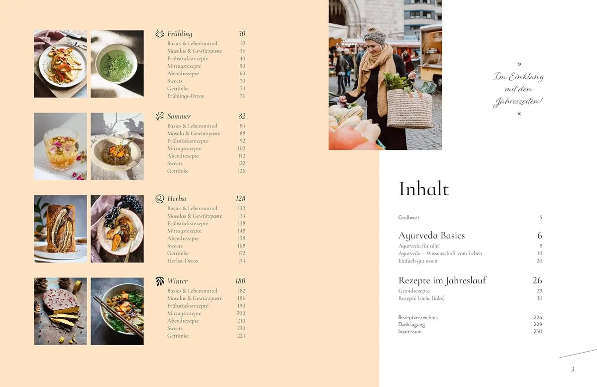 The Modern Taste of Ayurveda: Das moderne Ayurveda-Kochbuch: Über 90 vegetarische & vegane Rezepte im Rhythmus der Tages- und Jahreszeiten | Einfache ayurvedische Ernährung für den Alltag