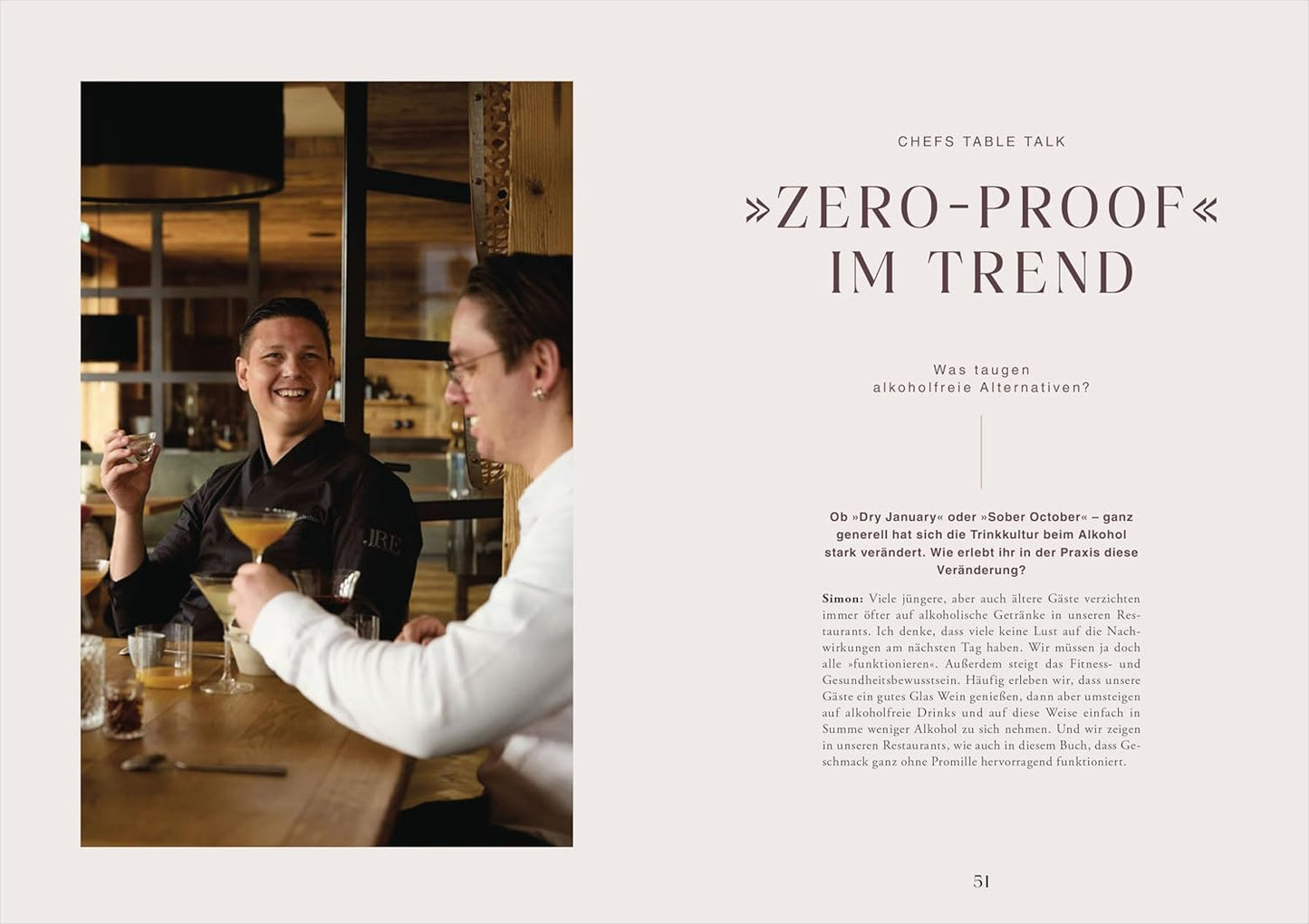 Drinks and Food we love - Genussvoll alkoholfrei