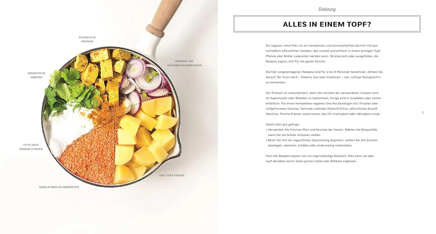 Vegan One Pot: Ein Topf - 80 Rezepte. Alles in einem Topf für die schnelle und gesunde Küche (Gesund und bunt) DK Verlag Dorling Kindersley