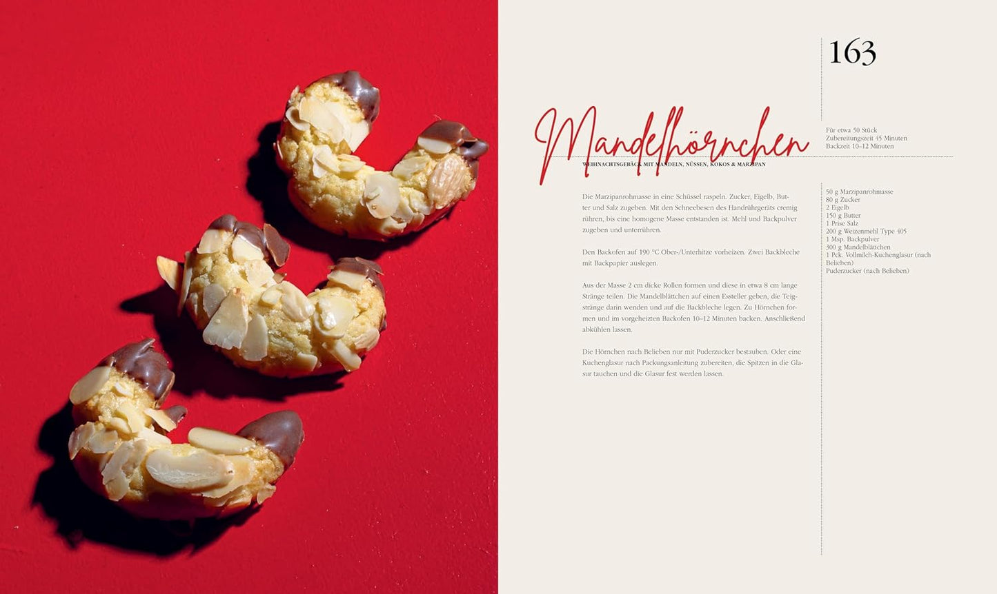 Das große Buch der Weihnachtsbäckerei; Plätzchen, Kipferl, Lebkuchen: 120 Rezepte für die schönste Zeit des Jahres