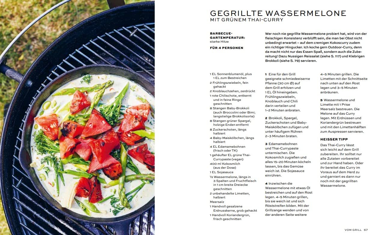 Vegan vom Grill: Kreative pflanzliche Rezepte für ein genussvolles Grillvergnügen - Gesund, lecker und 100% pflanzenbasiert!: Vegan grillen - Rezepte und Tipps für fleischloses Grillen ars vivendi