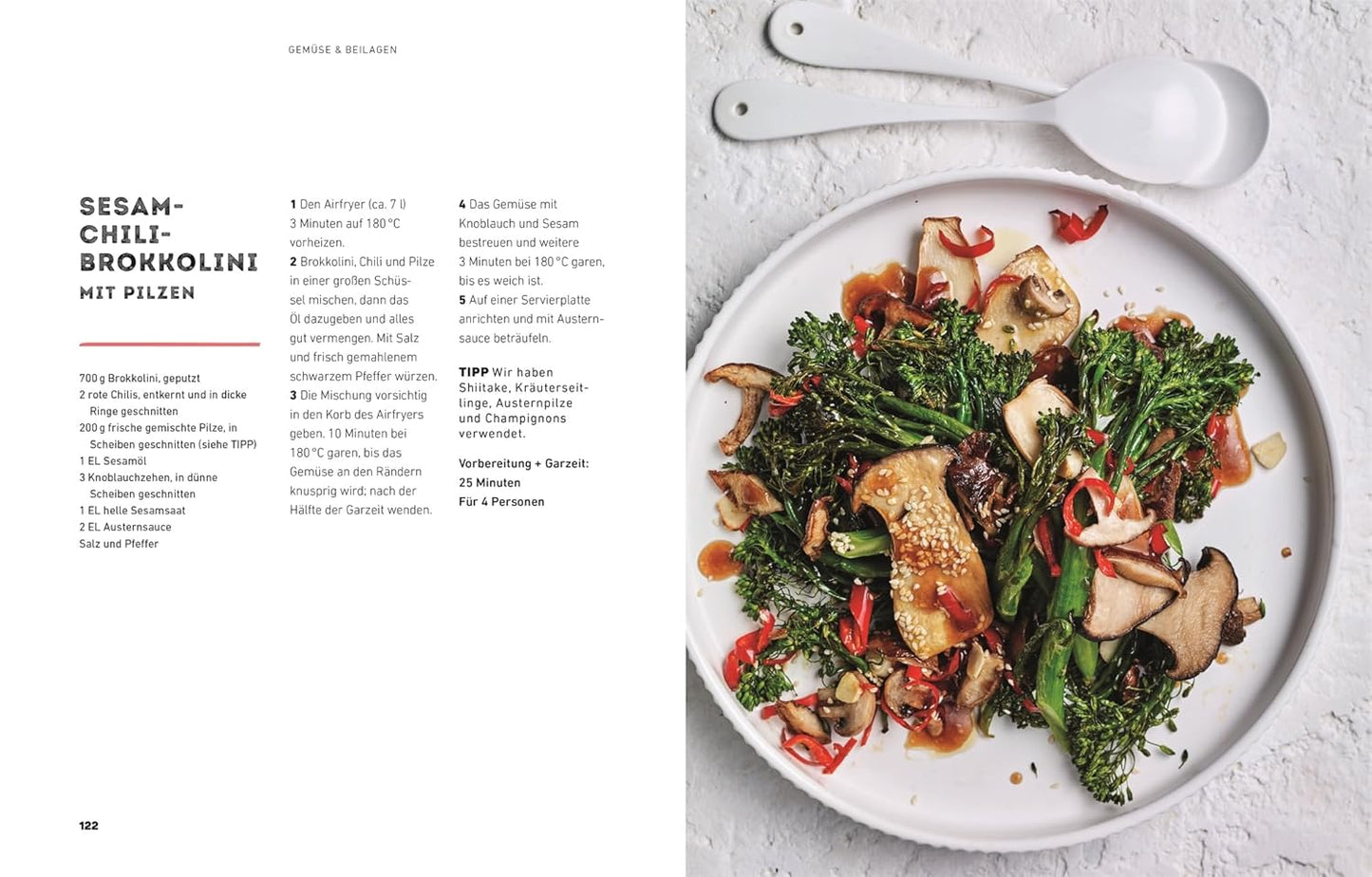 Das ultimative Airfryer Kochbuch: Über 100 easy Rezepte, die Zeit, Fett und Energie sparen. Schnelle Alltagsgerichte aus der Heißluftfritteuse