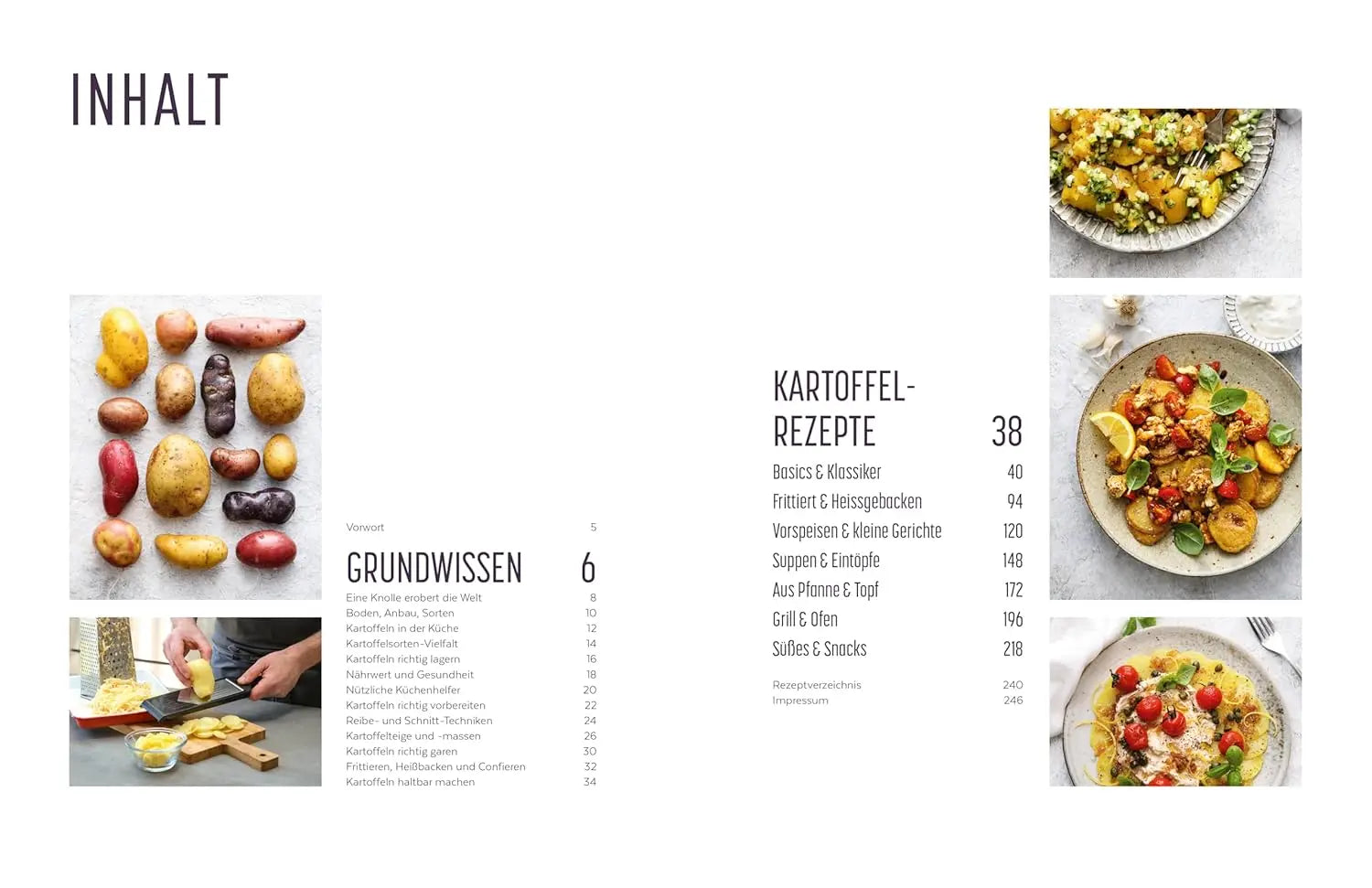 Kartoffel - Das große Kochbuch;  Einfach gute Rezepte - Über 120 Grundrezepte und Varianten, Klassiker und Spezialitäten aus aller Welt ZS Verlag