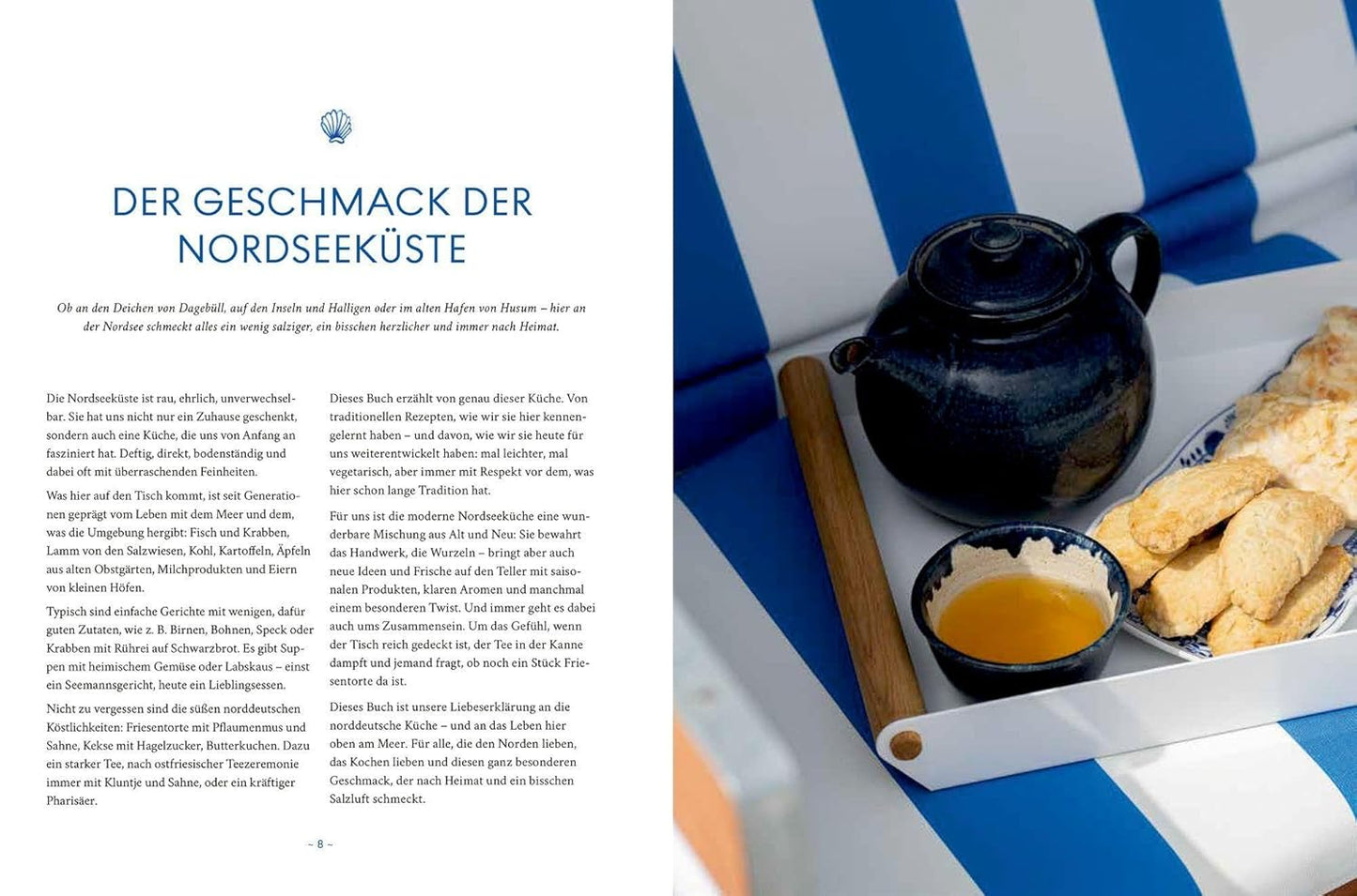 MOIN - Küstenküche, Friesentorte und Labskaus – maritime Genussmomente für zu Hause — Rezepte und Geschichten Hölker Verlag
