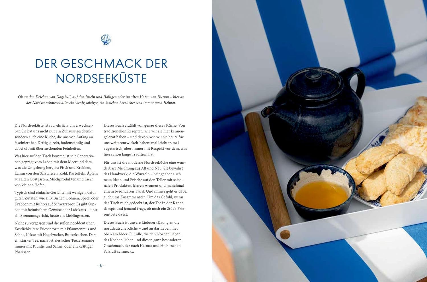 MOIN - Küstenküche, Friesentorte und Labskaus – maritime Genussmomente für zu Hause — Rezepte und Geschichten Hölker Verlag