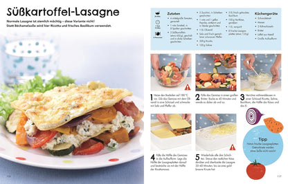 Die Kochschule für Kids - 150 superleckere Rezepte. Schritt für Schritt Kochen und Backen lernen für Kinder ab 7 Jahren