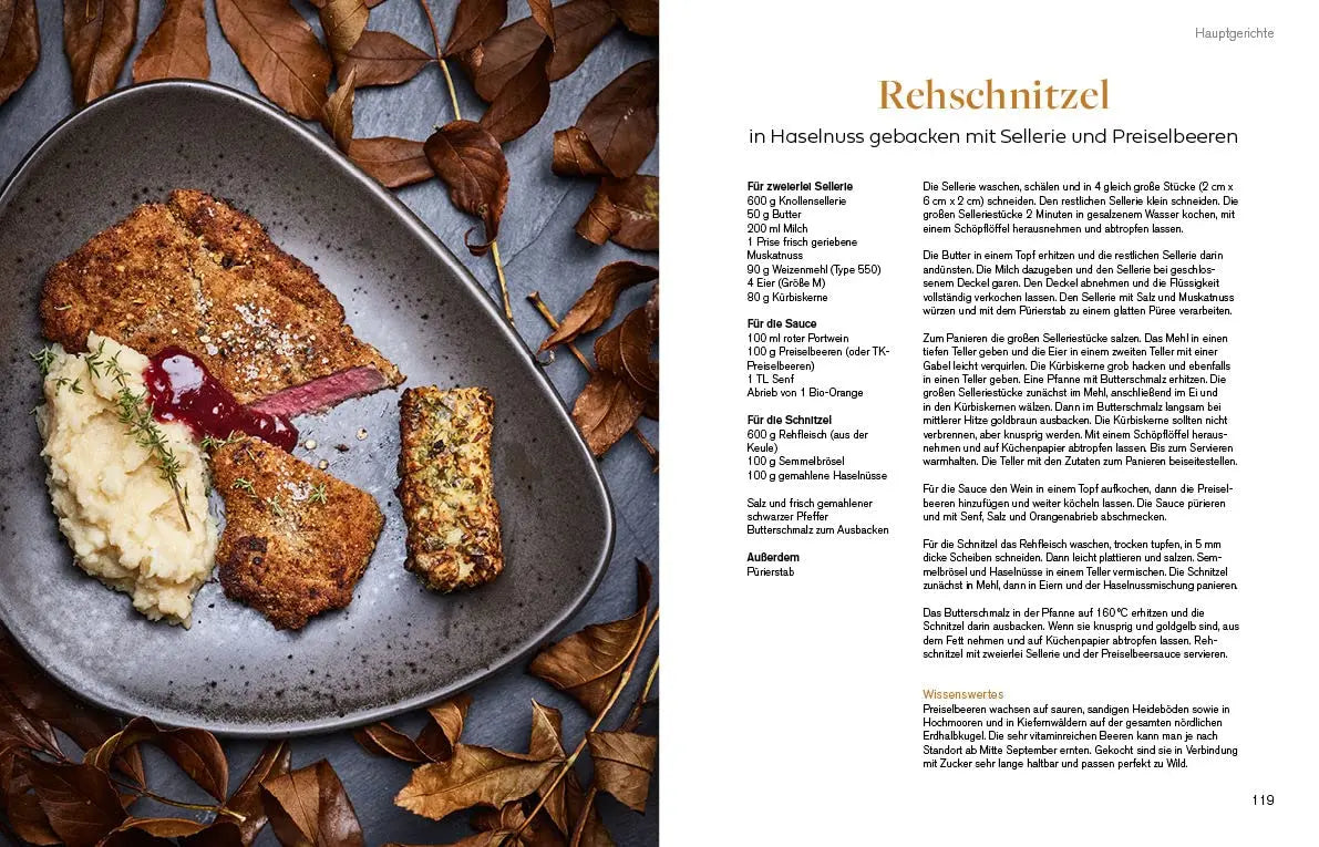 Aus dem Wald auf den Tisch, ausgezeichnet mit dem Deutschen Kochbuchpreis Südwest