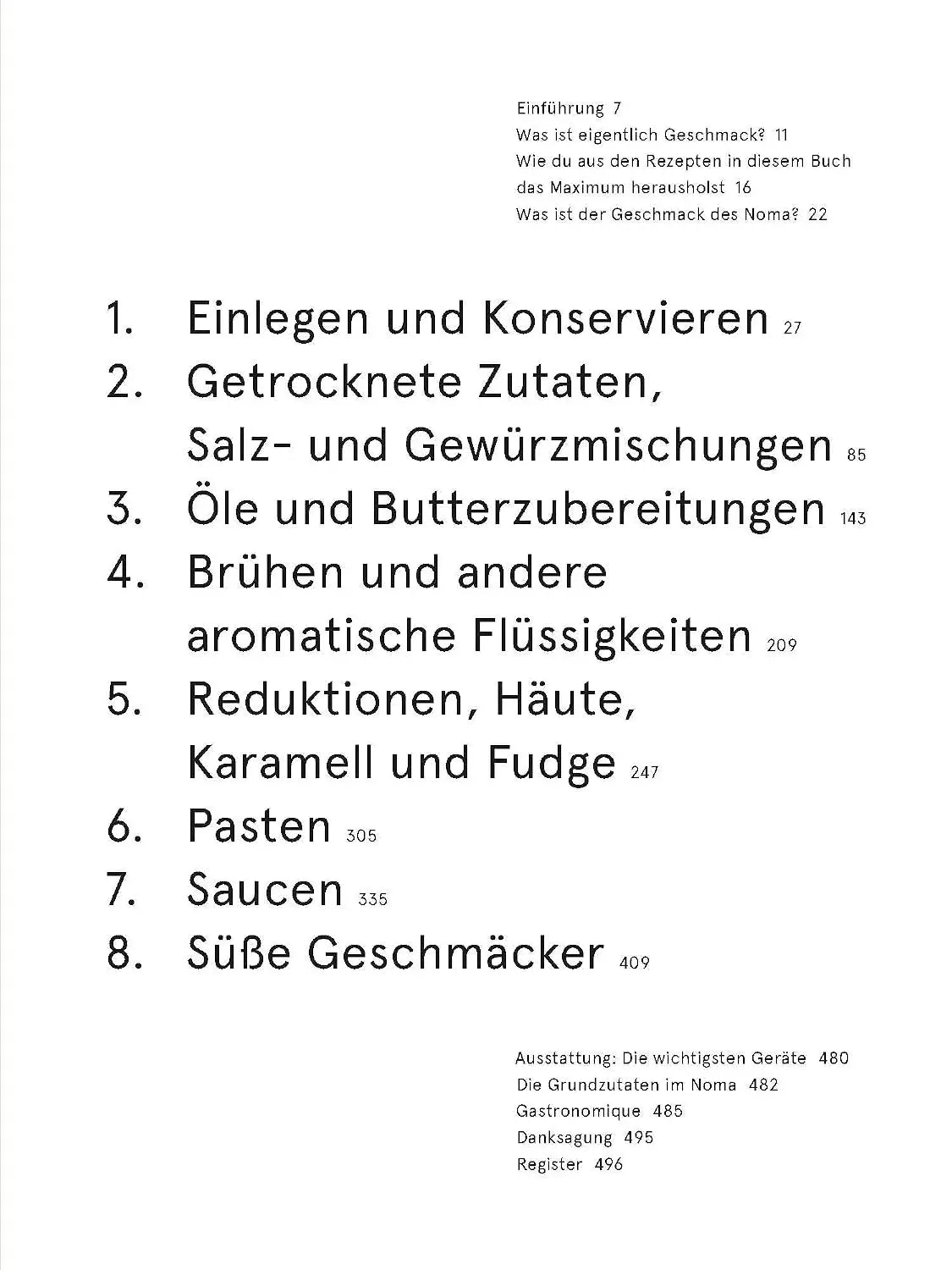 Das Noma-Handbuch Geschmack: Wie man besondere Aromen kreiert