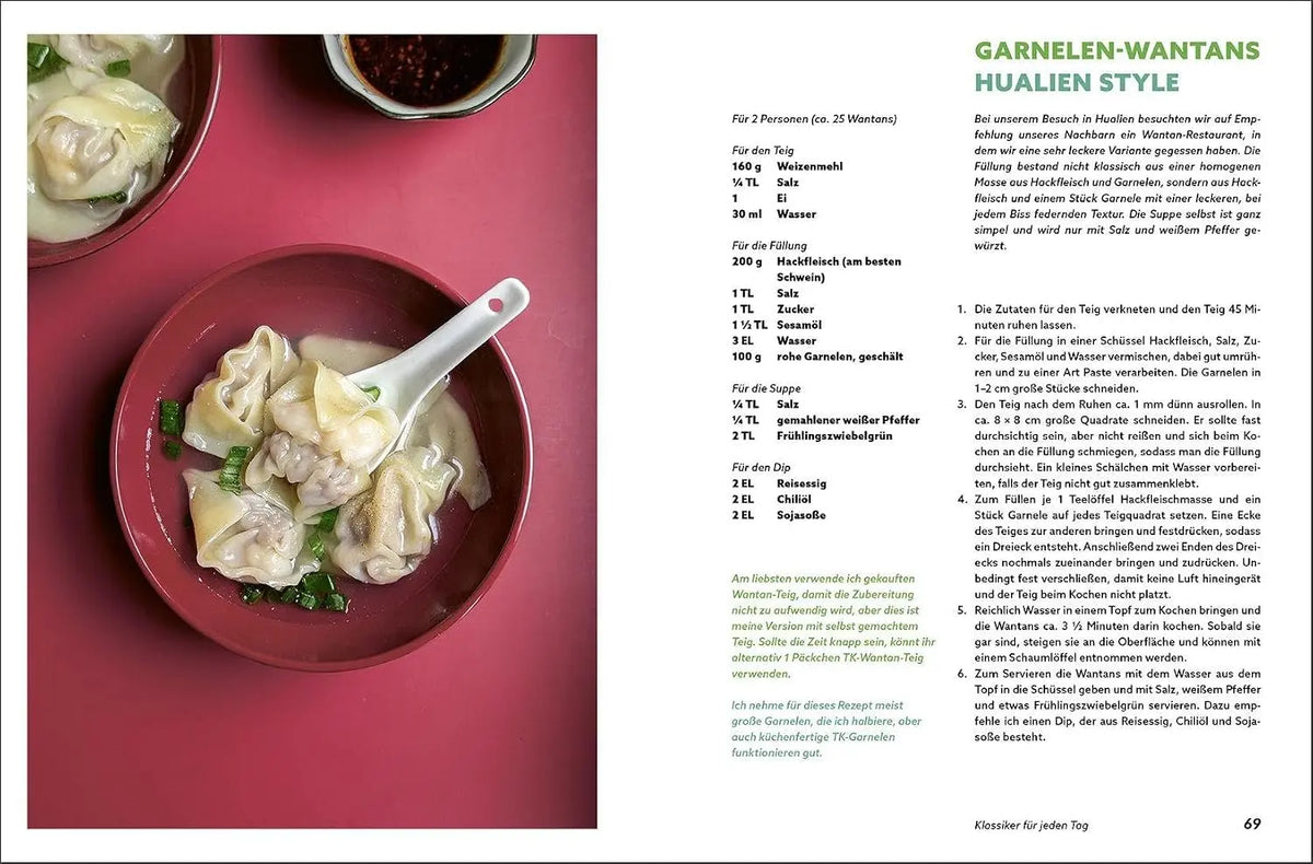 Eating in Taiwan: Rezepte für zu Hause