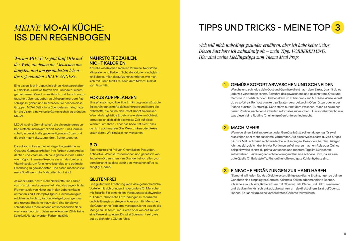 Kochbuch Gesunde Ernährung – Feel. Good. With. Food.: 100 schnelle Rezepte. Mit 21 Tage MOAI DETOX. Vegan, glutenfrei & zuckerfrei kochen. Meal-Prep...