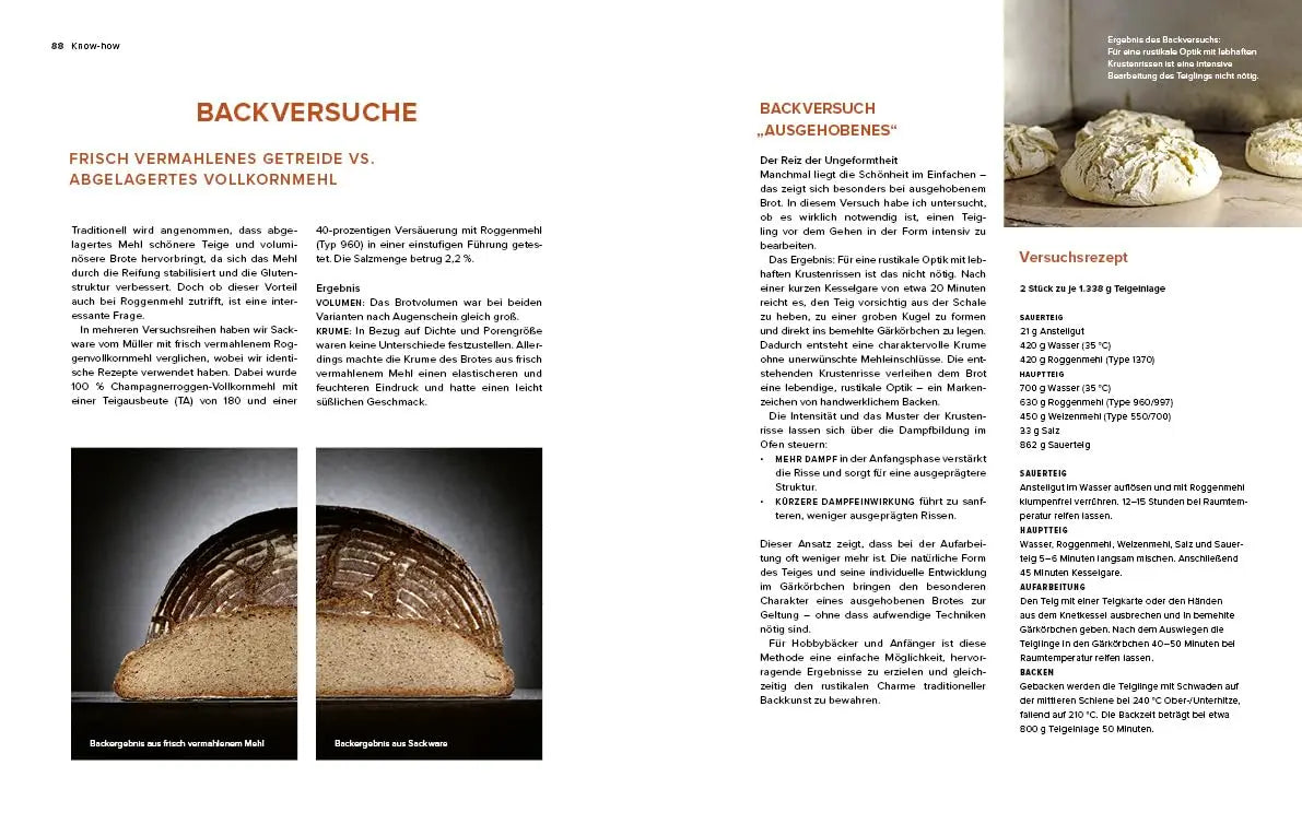 Baking next level mit Roggen: Perfektes Brot mit Roggensauerteig Becker Joest Volk Verlag