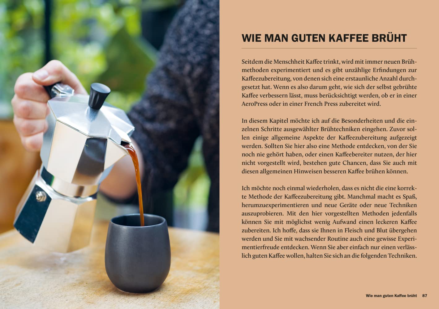 Der perfekte Kaffee für zu Hause – Das Praxis-Handbuch für Kaffeeliebhaber, Baristas und Espresso-Fans
