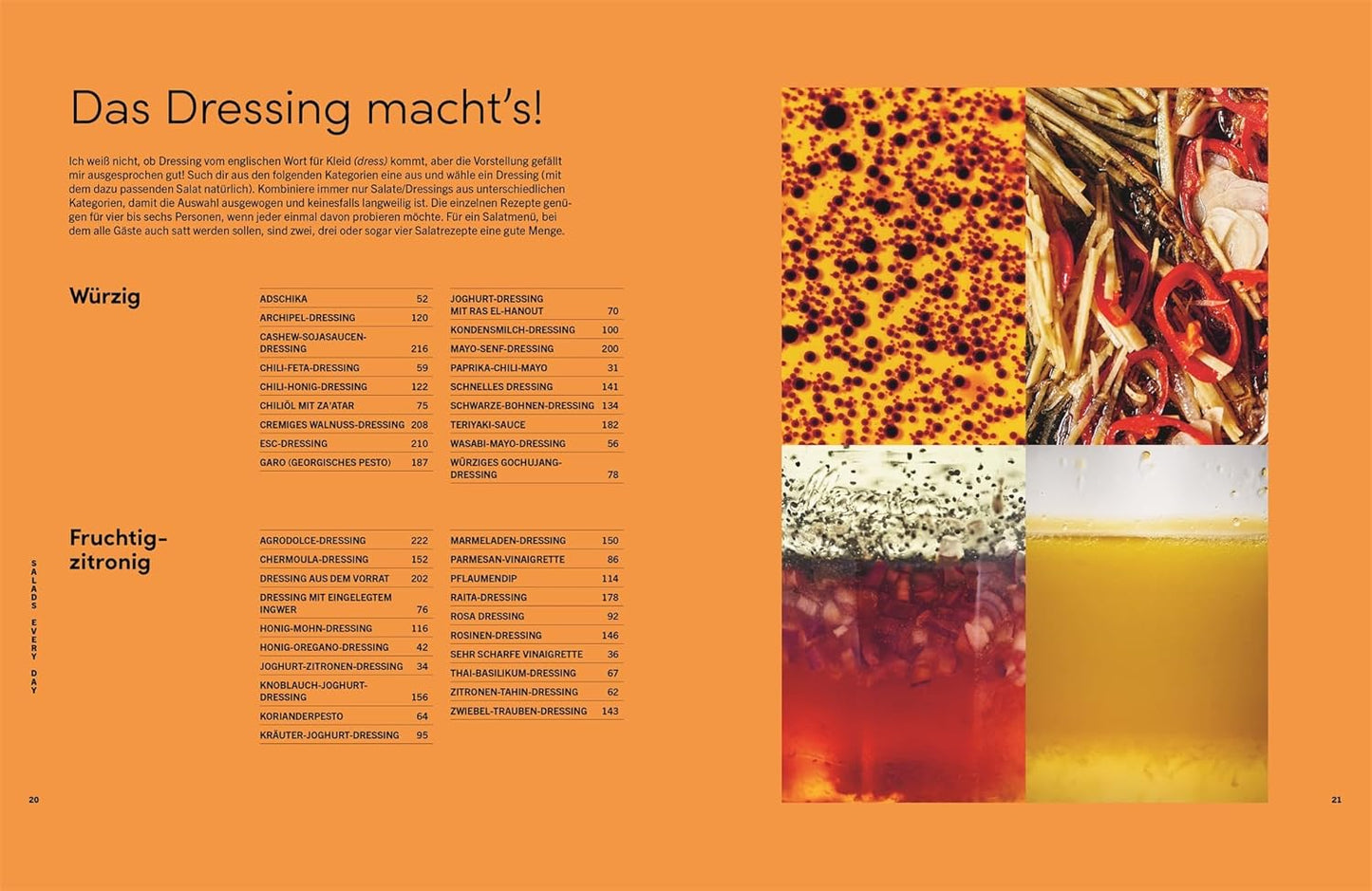 Salads every day: 80 Rezepte für warme und kalte Tage. Kreative Salatvielfalt, schnell, einfach und immer köstlich