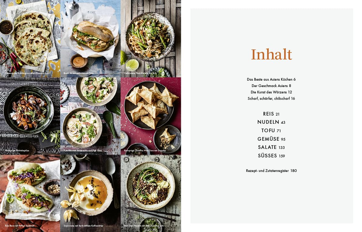Deftig Vegan Asien: Rezepte aus den Ländern der Garküchen mit veganen Gerichten aus Japan, Vietnam, Thailand und China - aus der Erfolgsreihe "Deftig ... asiatische Gerichte - Von Japan bis Vietnam