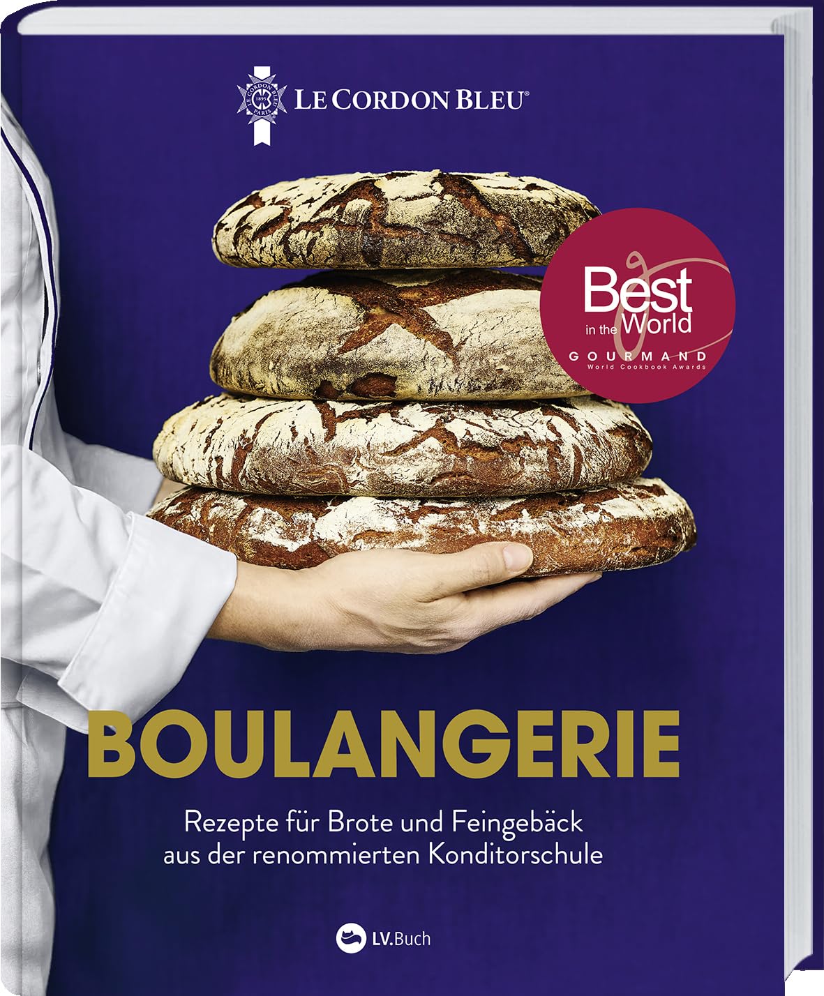 Boulangerie - Rezepte für Brote und Feingebäck aus der renommierten Konditorschule. „ Le Cordon Bleu “ präsentiert Backrezepte der internationalen und französischen Küche: von Baguette bis Bao-Buns.