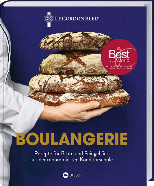 Boulangerie - Rezepte für Brote und Feingebäck aus der renommierten Konditorschule. „ Le Cordon Bleu “ präsentiert Backrezepte der internationalen und französischen Küche: von Baguette bis Bao-Buns.