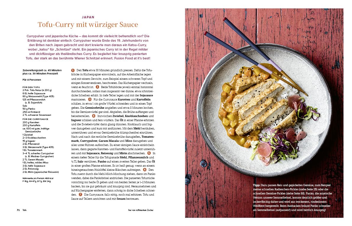 Deftig Vegan Asien: Rezepte aus den Ländern der Garküchen mit veganen Gerichten aus Japan, Vietnam, Thailand und China - aus der Erfolgsreihe "Deftig ... asiatische Gerichte - Von Japan bis Vietnam