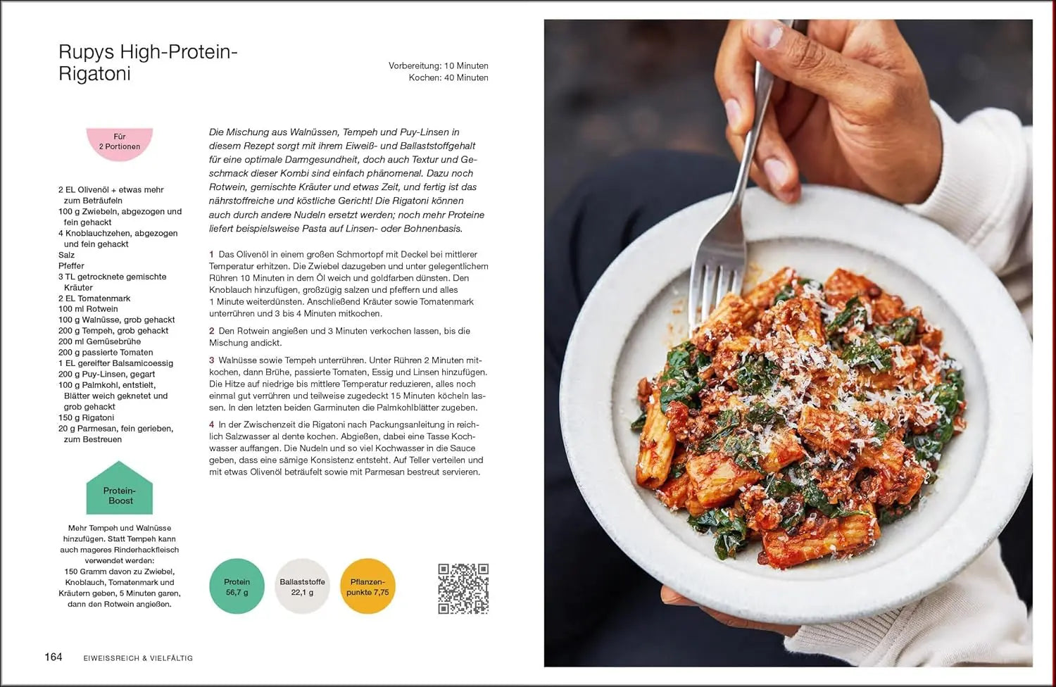 Ganzheitlich gesund mit High Protein: Über 100 geniale Rezepte & die besten Eiweiß-Hacks für jeden Bedarf - Antientzündlich, optimal für Herz, Gehirn und Darm - Der Sunday Times Bestseller Südwest