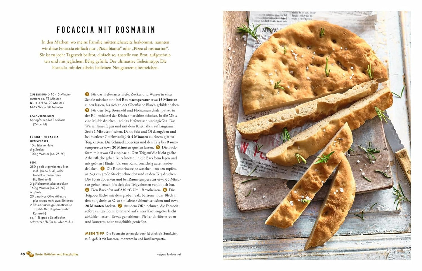 Glutenfrei backen mit Isabella – Brot, Brötchen, Törtchen und vieles mehr – Köstliche Backrezepte für Lebensfreude statt Verzicht – glutenfreie Rezepte ohne Kompromisse, auch vegan & laktosefrei