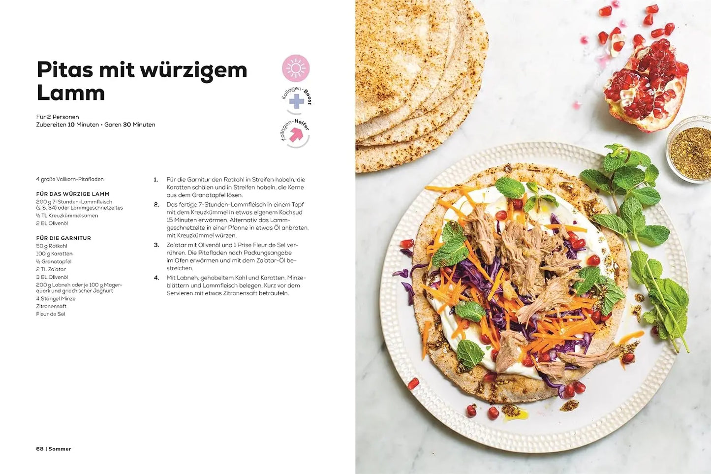 Kollagen: gesund kochen mit dem Super-Protein: Über 60 Rezepte für straffe Haut, gesundes Haar & starke Gelenke. Natürliche Kollagen-Kur ohne Nahrungsergänzung