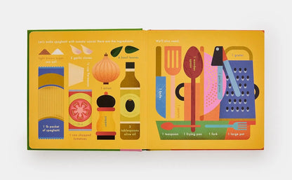 Spaghetti!: An Interactive Recipe Book (2023) Cook In A Book: An Interactive Recipe Book Phaidon