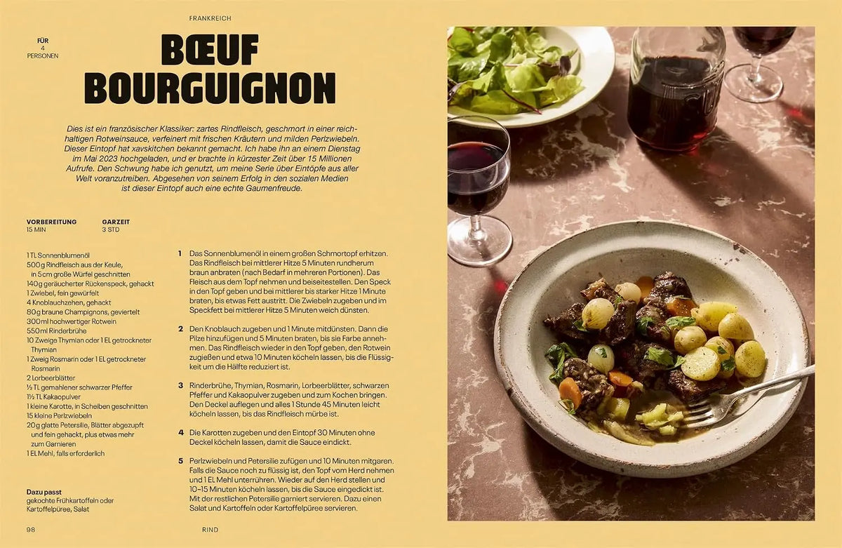 Alles aus einem Topf: Comfort Food aus aller Welt. Über 100 leckere Eintopf-Rezepte für jede Lebenslage. Für Kochanfänger*innen geeignet