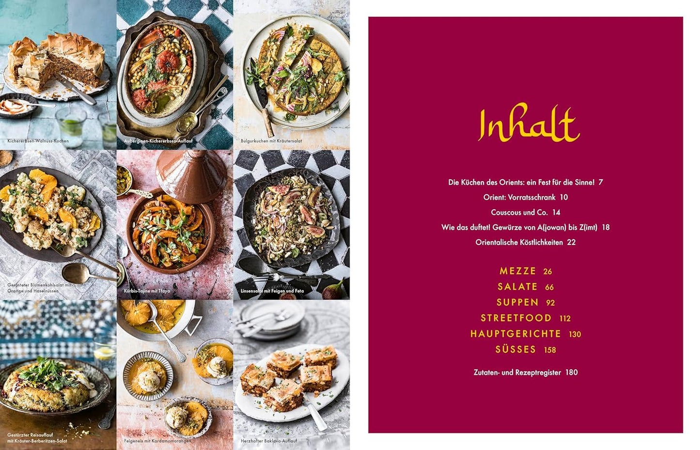 Deftig vegan Orient: Lieblingsrezepte aus 1001 Nacht – vegane Gerichte aus Syrien, Israel, Marokko, dem Libanon, der Türkei u.v.m.